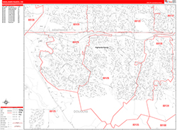 Red Line Map Example